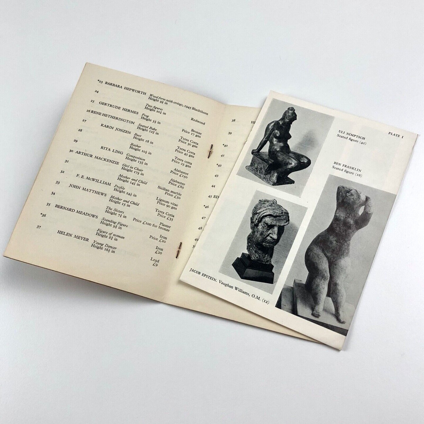 Sculpture in the Home | Second exhibition, 1950-51 | Arts Council catalogue