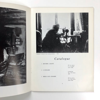 Vuillard et son Kodak | Lefevre Gallery, London | Exhibition catalogue, 1964