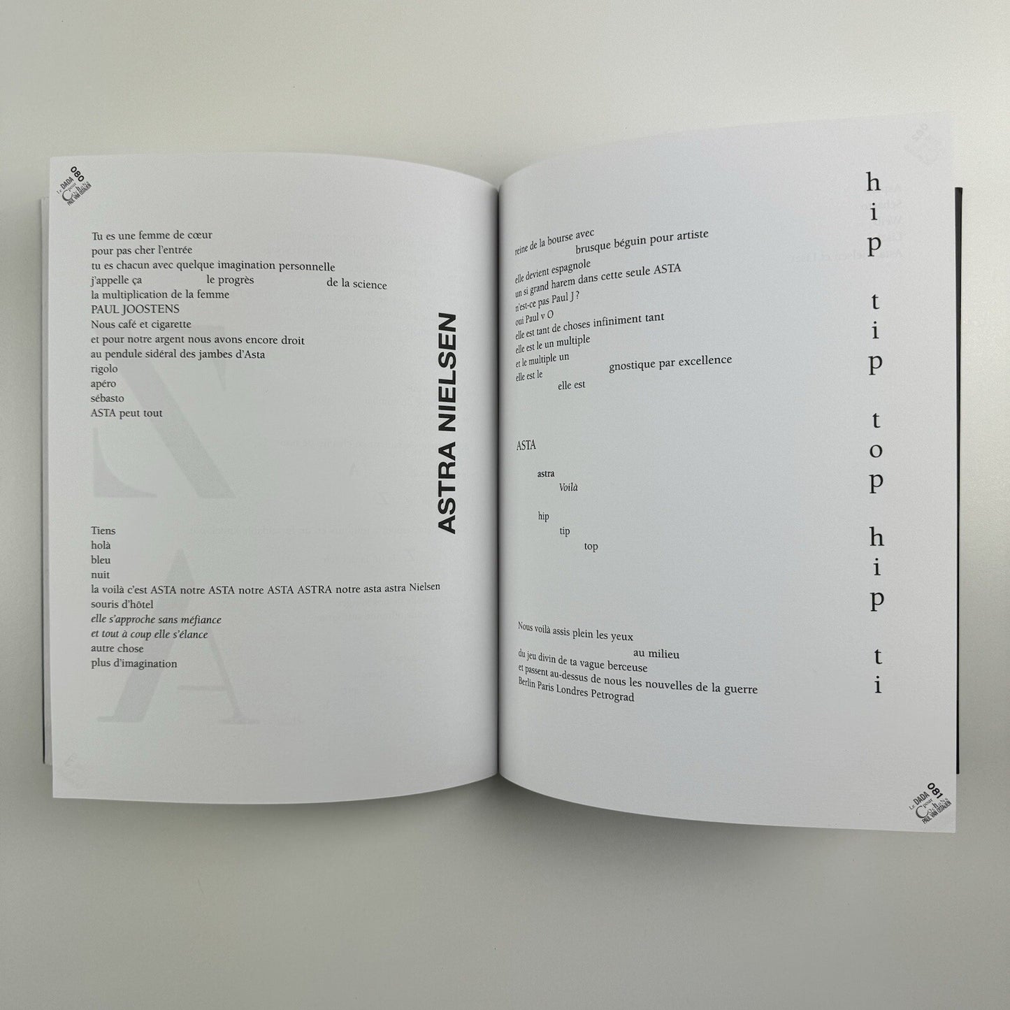 Le Dada pour Cochons Paul van Ostaijen | Textuel Editions, 2003