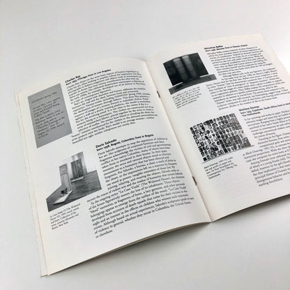 Distemper – Dissonant Themes in the Art of the 1990s | Smithsonian Institute catalogue leaflet, 1996
