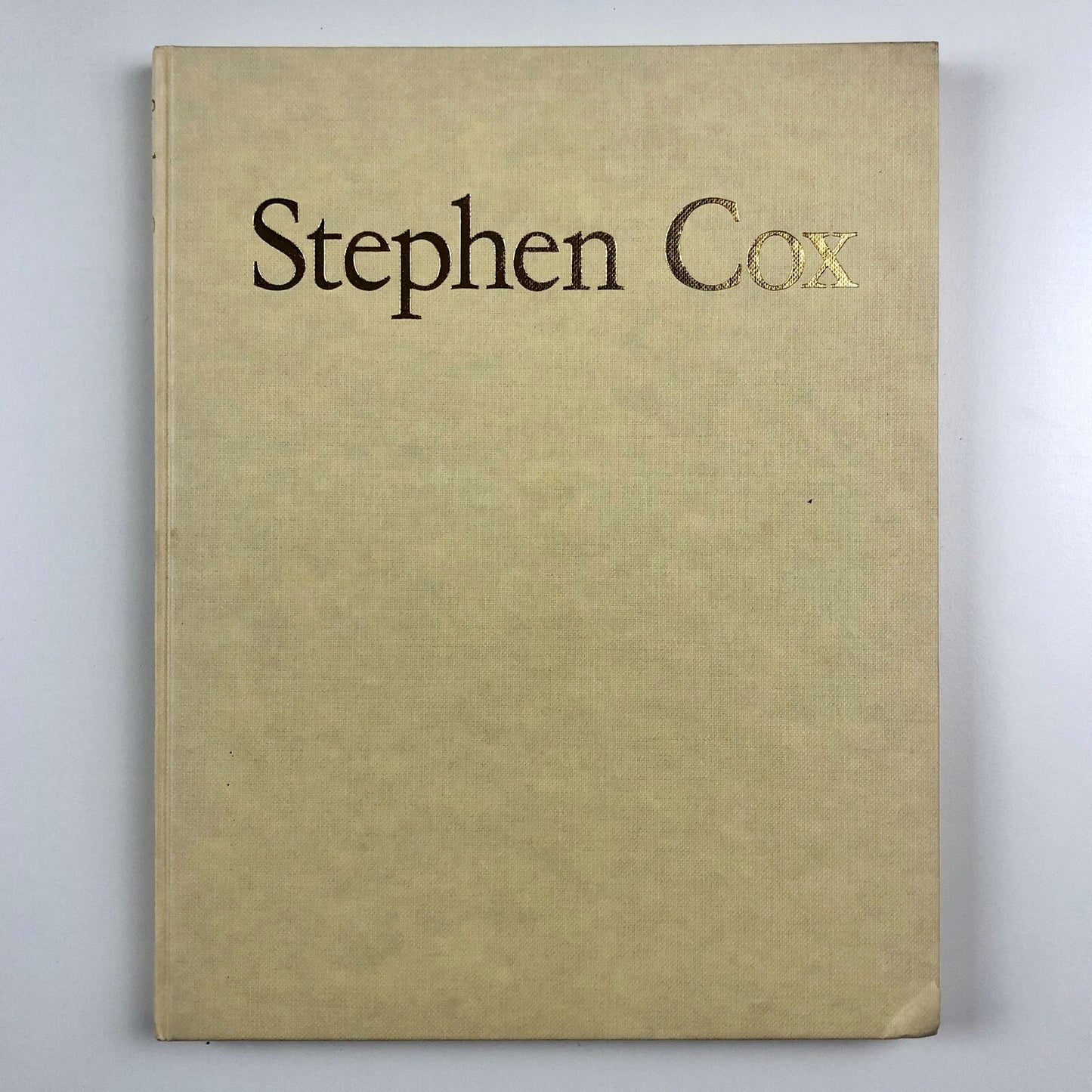 Stephen Cox: Traces, Works From South India | Artsite Bath catalogue, 1988 | Signed, limited edition copy