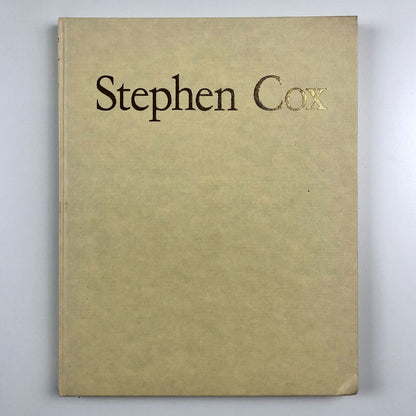 Stephen Cox: Traces, Works From South India | Artsite Bath catalogue, 1988 | Signed, limited edition copy