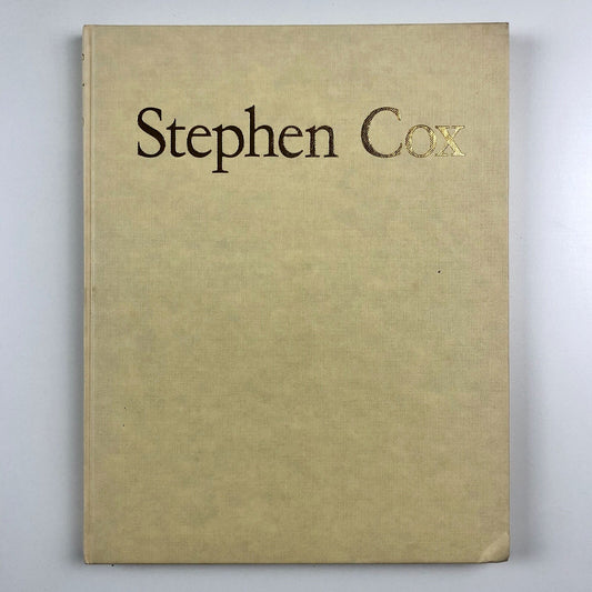 Stephen Cox: Traces, Works From South India | Artsite Bath catalogue, 1988 | Signed, limited edition copy