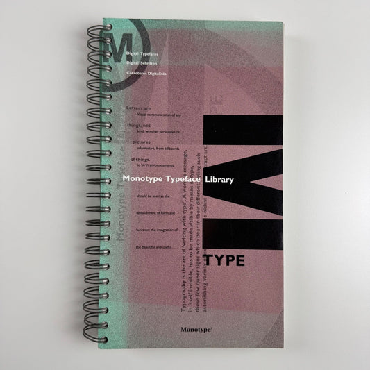 Monotype Typeface Library catalogue Type 90.4