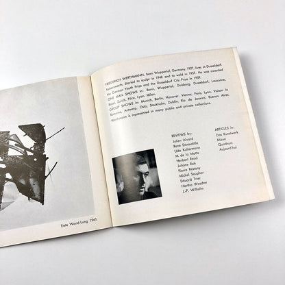 [Friederich] Werthmann sculpture exhibition booklet | Hamilton Galleries, 1964