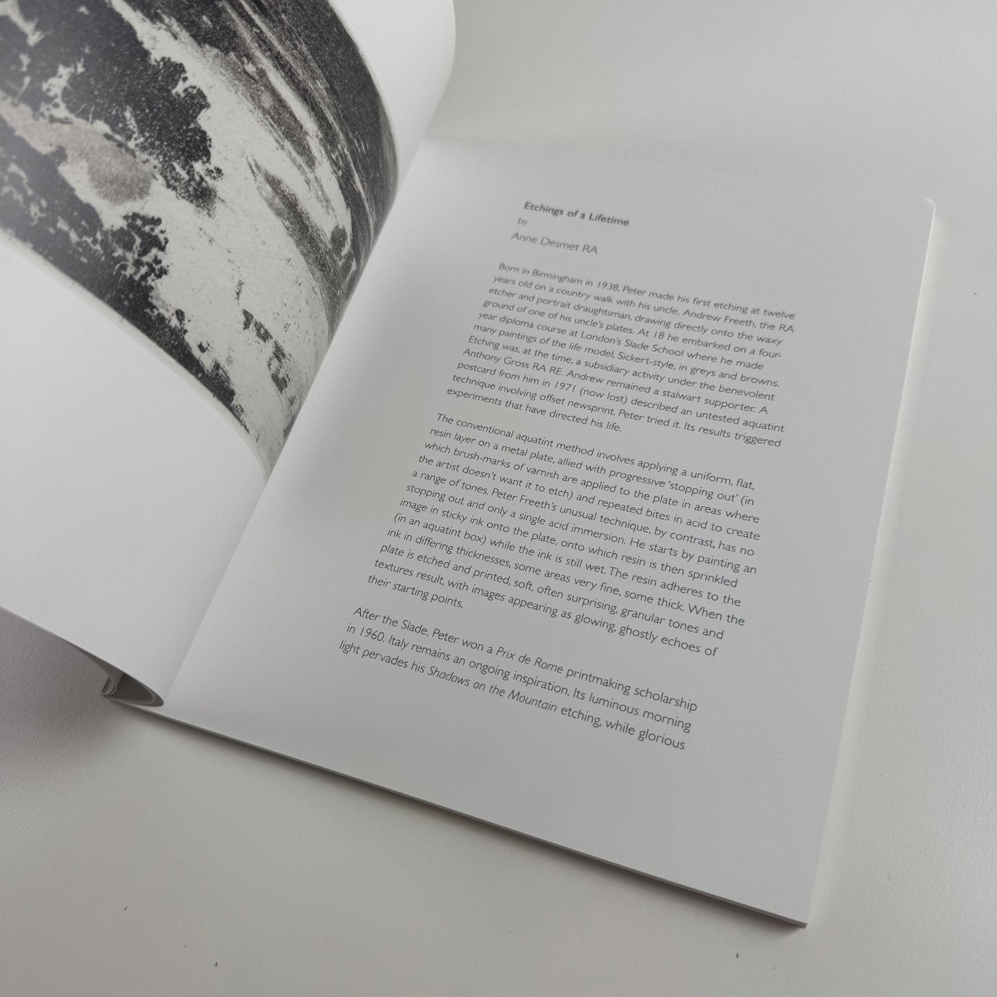 Peter Freeth RA 40 yrs of Aquatints | Art Space Gallery Michael Richardson 2020