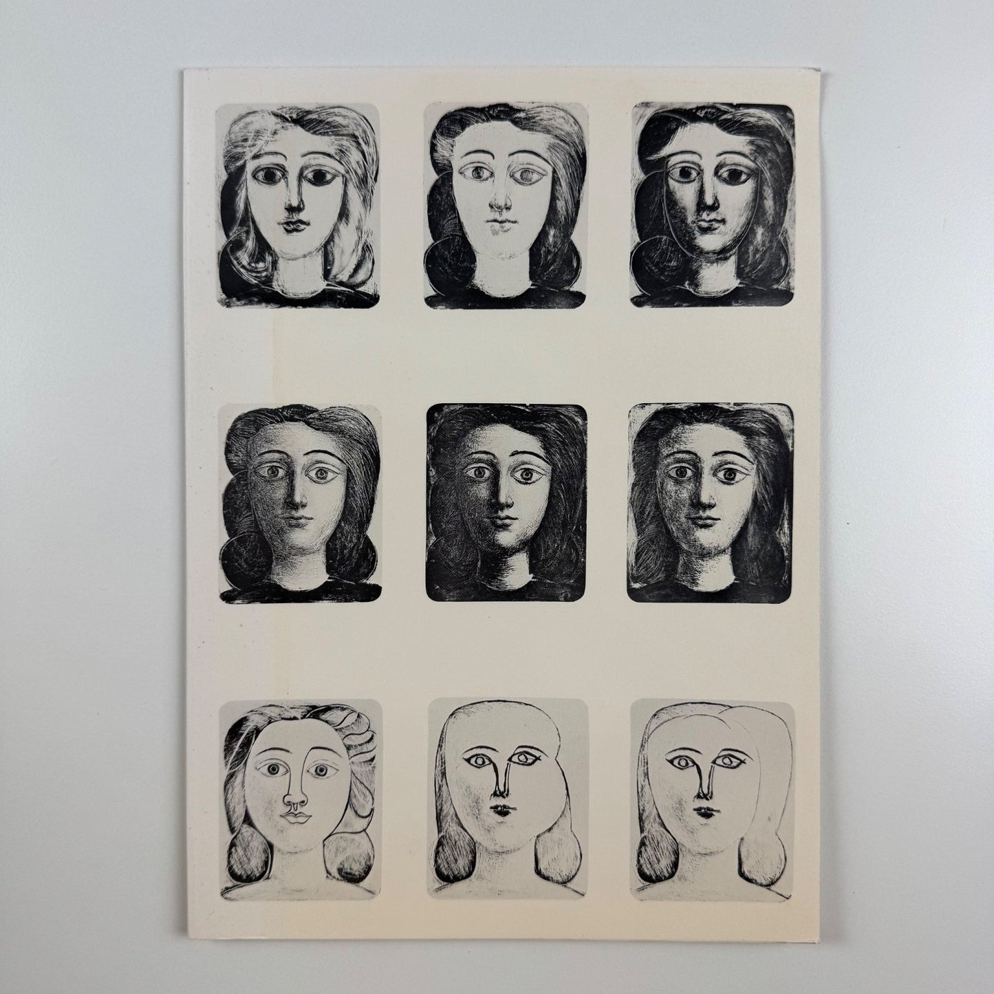 Private view invitation for Picasso | Waddington Galleries, 1986
