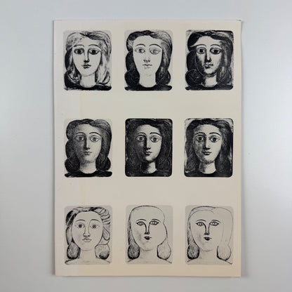 Private view invitation for Picasso | Waddington Galleries, 1986