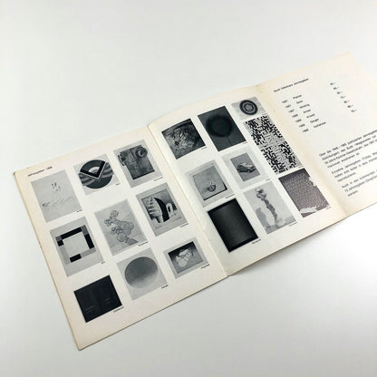 Die Kestner-Gesellschaft (Kestner Society) Hanover become a member leaflet c.1969 | Roy Lichtenstein cover