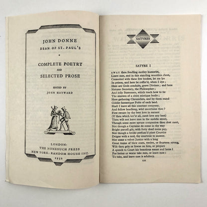 The Nonesuch Compendious Series of Classics | Undated promotional leaflet