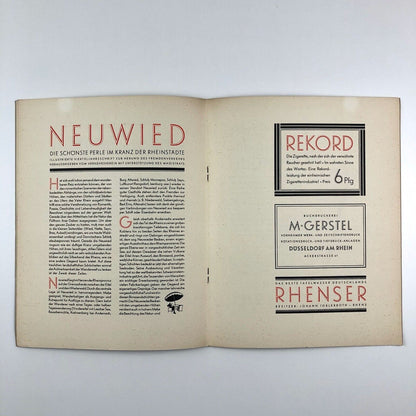 LUX – Zur Schönen [Jacob] Erbar-Grotesk | Type specimen | Ludwig & Mayer 1930s?