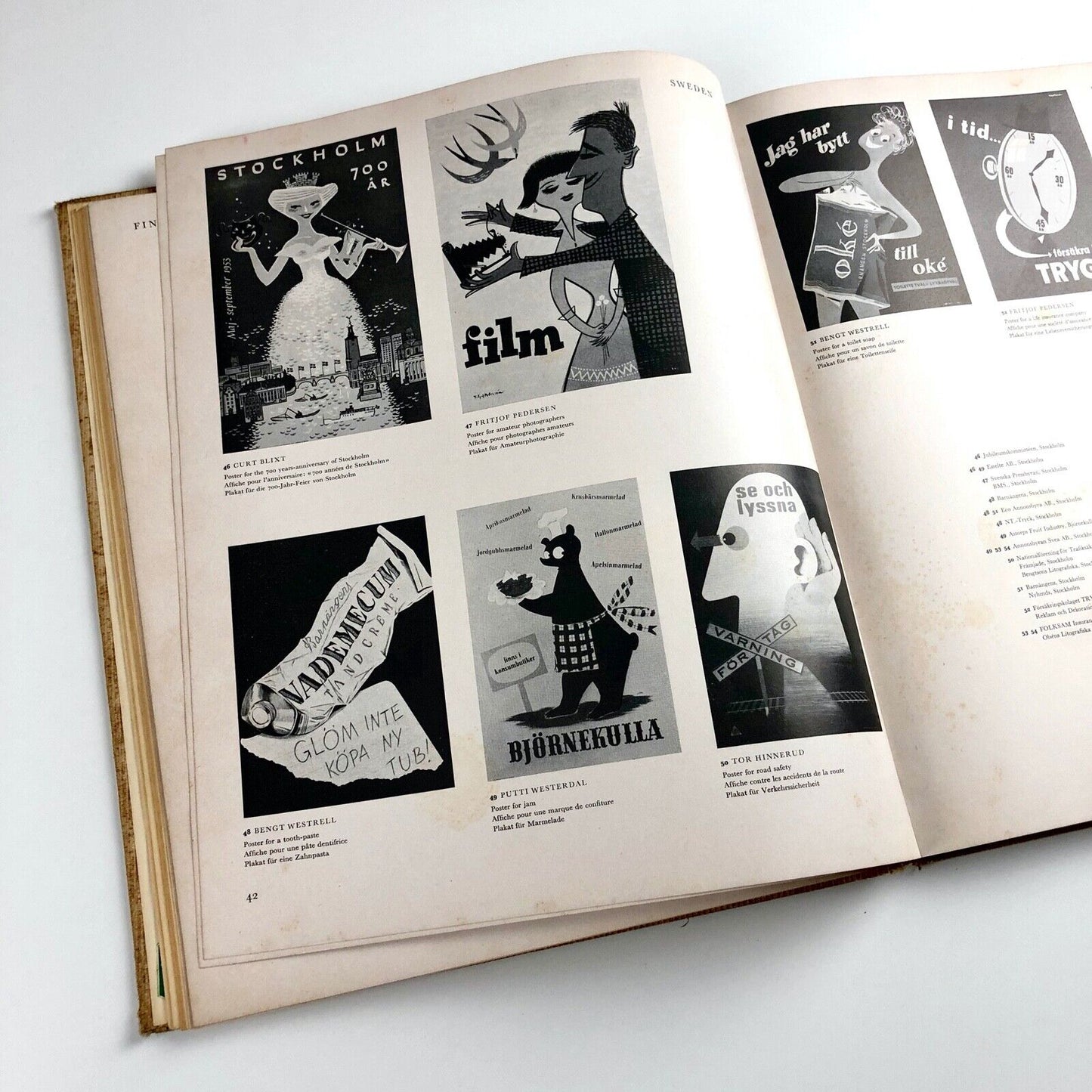 International Poster Annual 53/54 | Arthur Niggli and Willy Verkauf, 1954