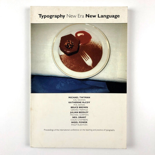 Typography – New Era New Language | Edited by Michael Gorman | The Manchester Metropolitan University, 1995