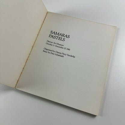 Lucas Samaras – Pastels | Denver Art Museum exhibition catalogue, 1981