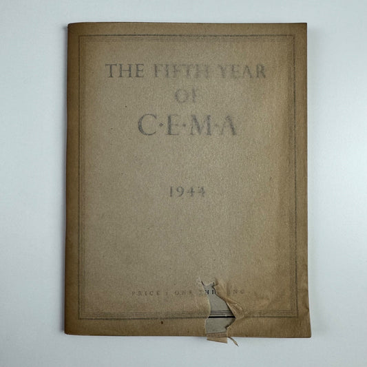 The fifth year of CEMA | Report on the work of CEMA for 1944