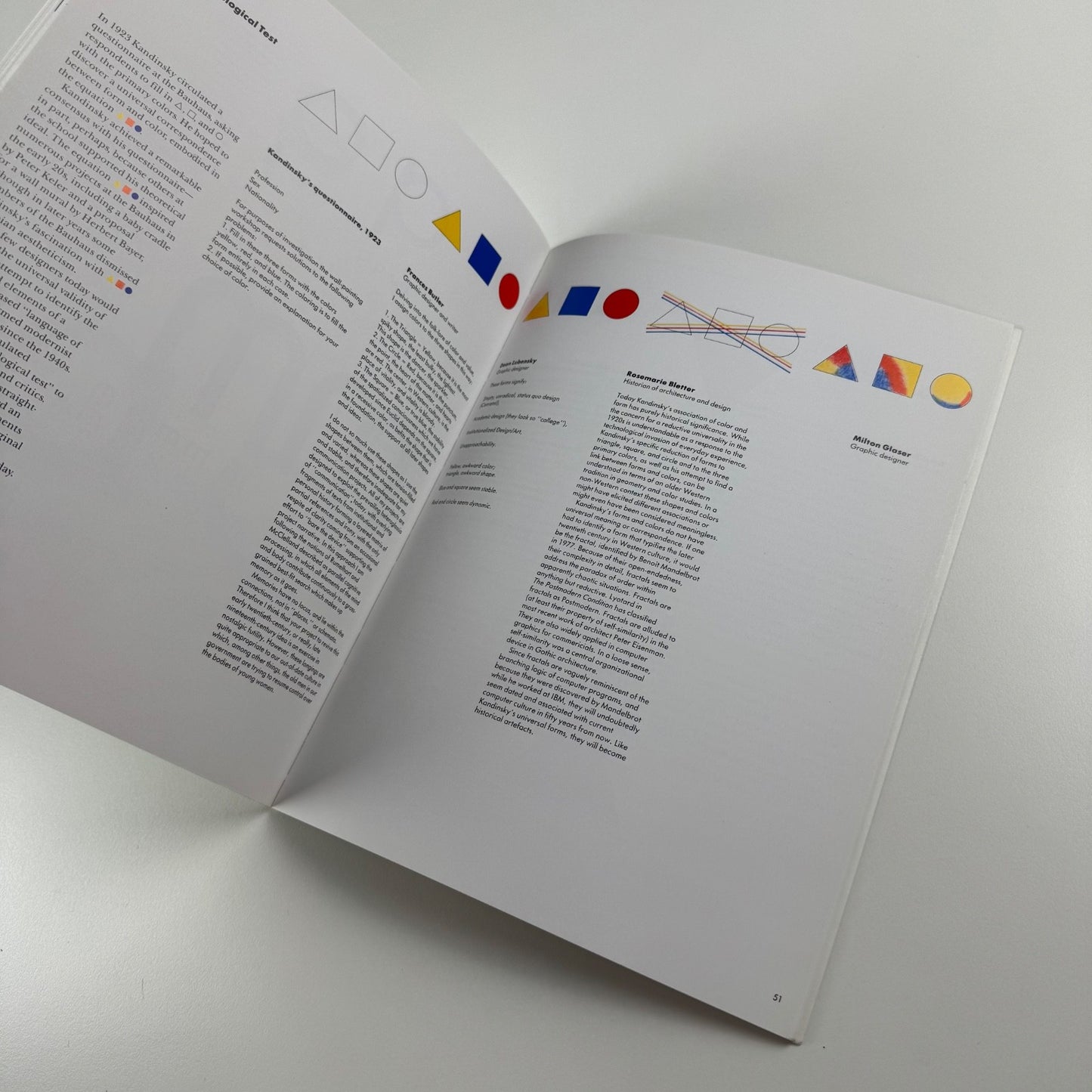 The abc's of the bauhaus and design theory Ellen Lupton & J. Abbot Miller, 1993