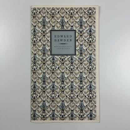 Edward Bawden English as she is drawn. Retrospective Exhibition | The Fine Art Society, 1989