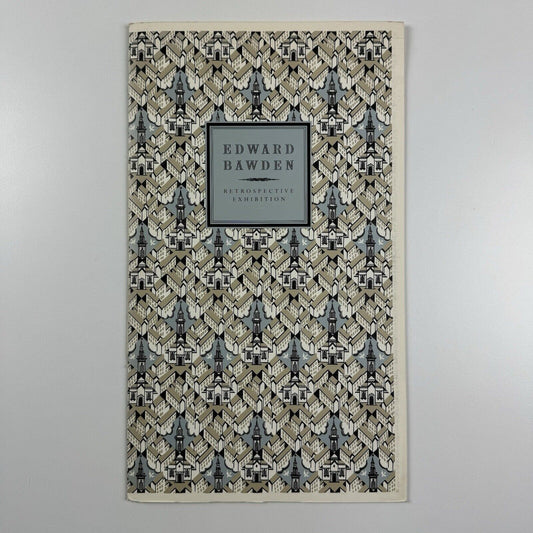 Edward Bawden English as she is drawn. Retrospective Exhibition | The Fine Art Society, 1989