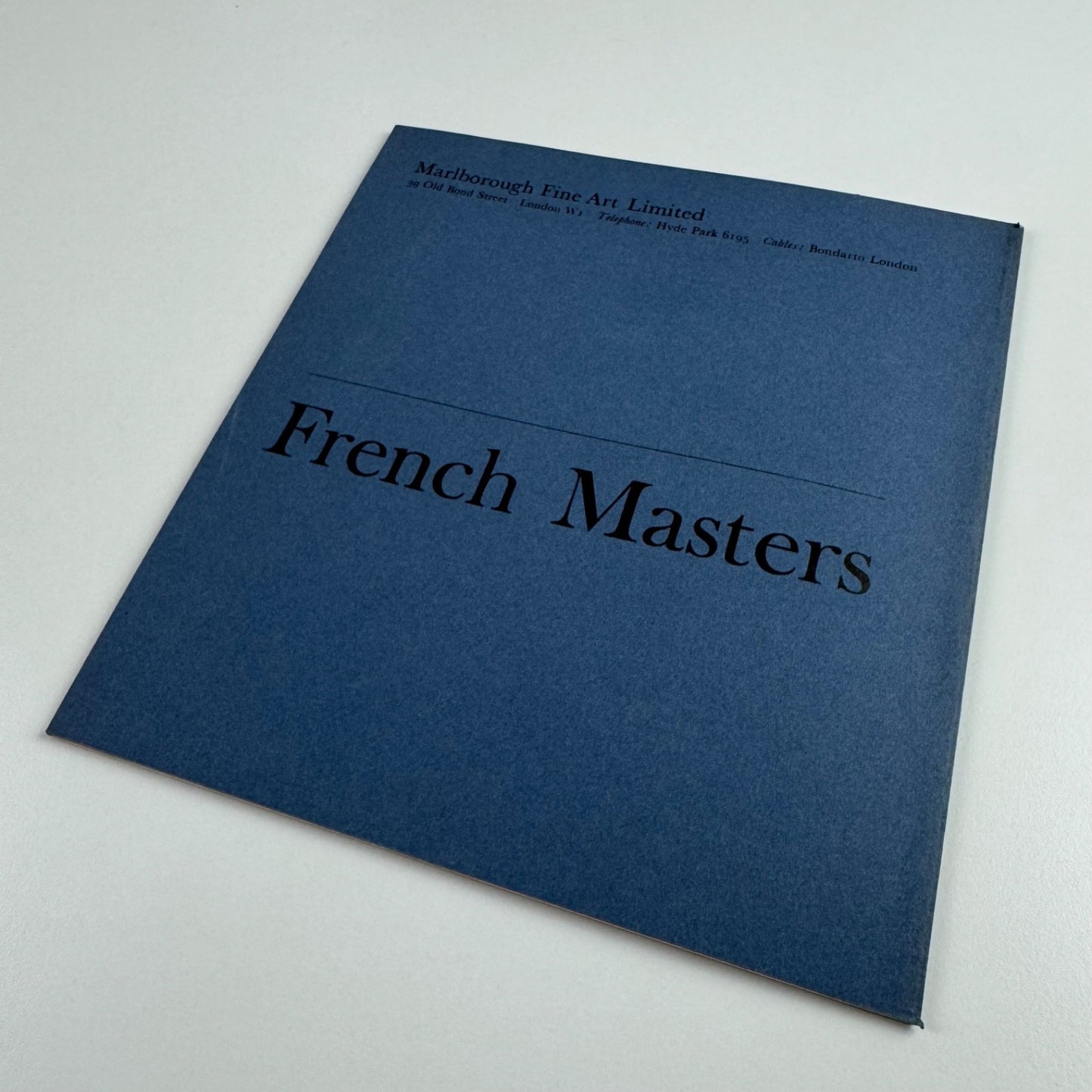 rench Masters | Marlborough Fine Art June-July 1962 design Gordon House