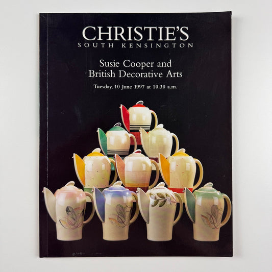 Susie Cooper & British Decorative Arts | Christie's South Kensington 10 June 1997