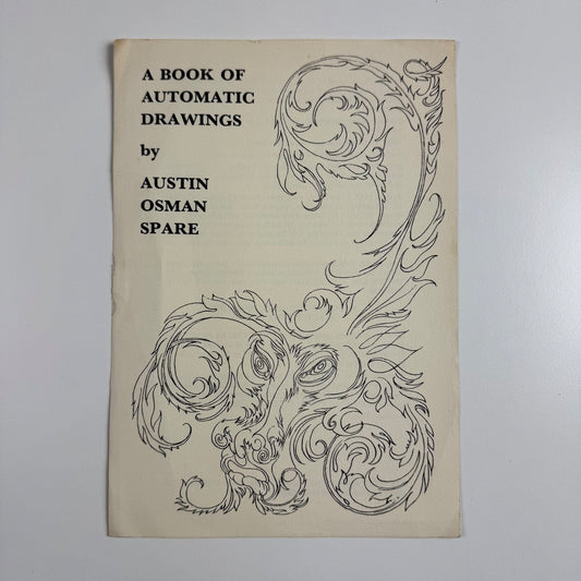Ephemera: Leaflet/notice Book of Automatic Drawings Austin Osman Spare | Catalpa Press 1973