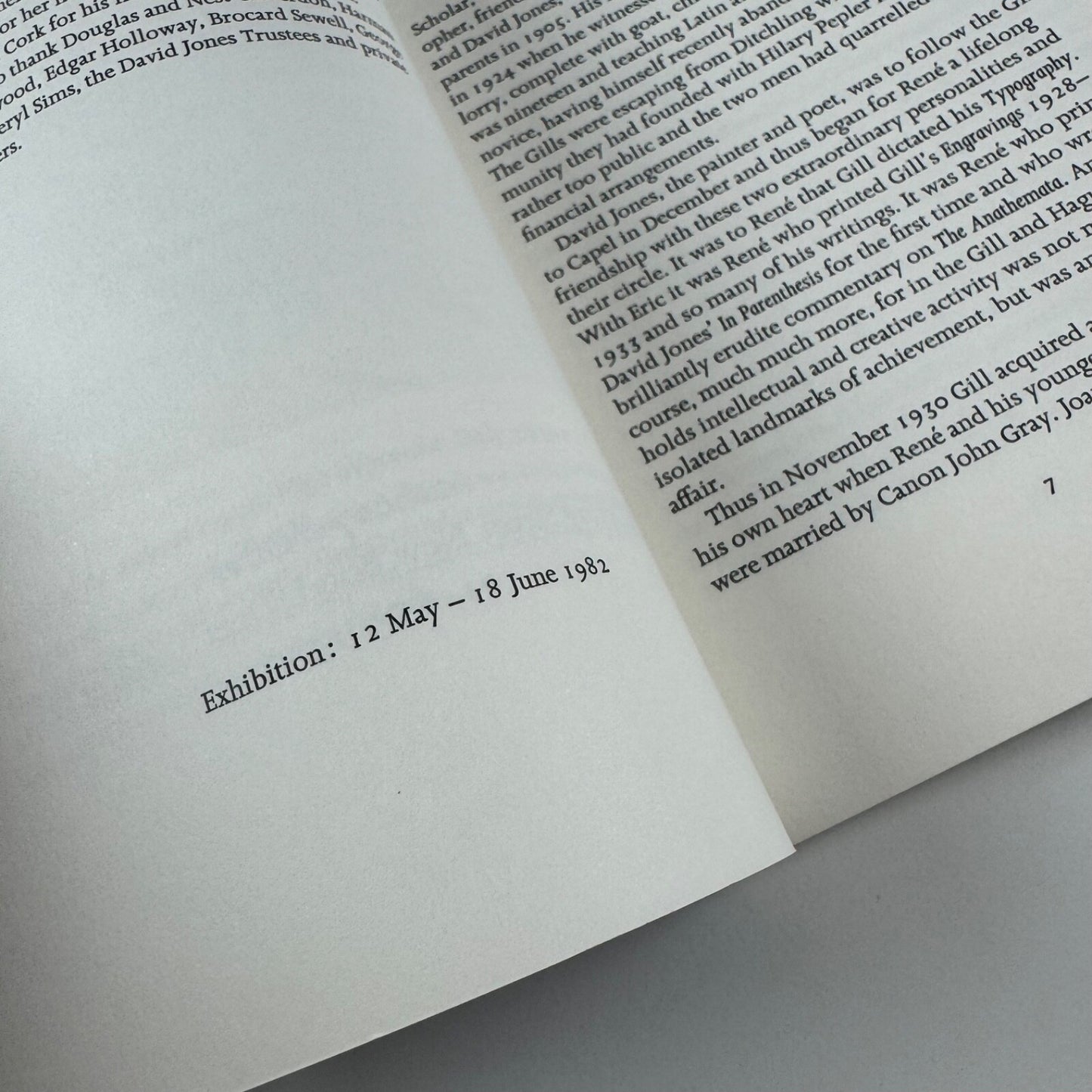 Eric Gill. Drawings & Carvings. A Centenary Exhibition | Anthony d'Offay, 1982