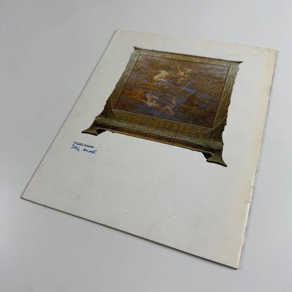 Leaflet Nationalromantik och symbolism | Swedish realism and symbolism 1880-1920 | Moser & Klang, Stockholm, 1983