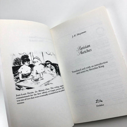 Parisian Sketches by J. K. Huysmans | English translation | Dedalus Books, 2007