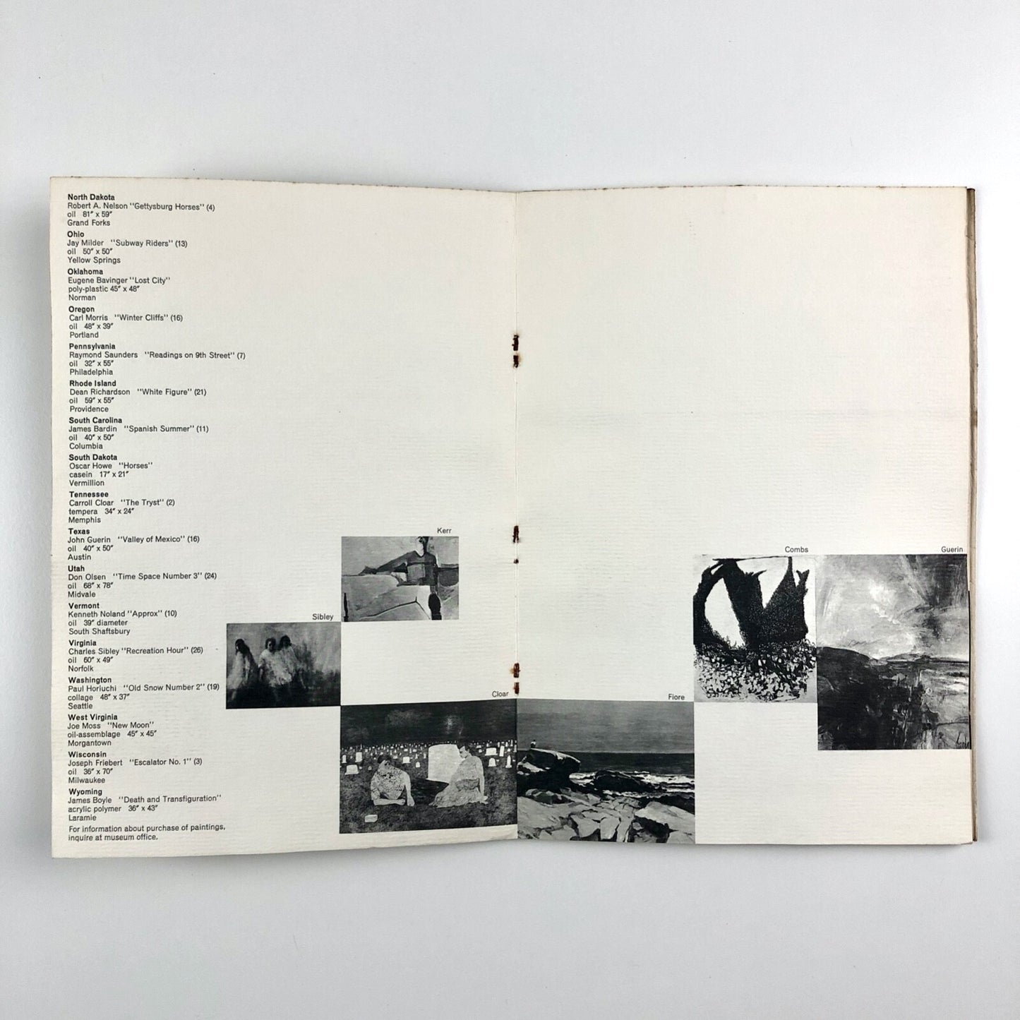 The Rockford – Fifty States of Art Exhibition 1965 | Rockford Art Association Burpee