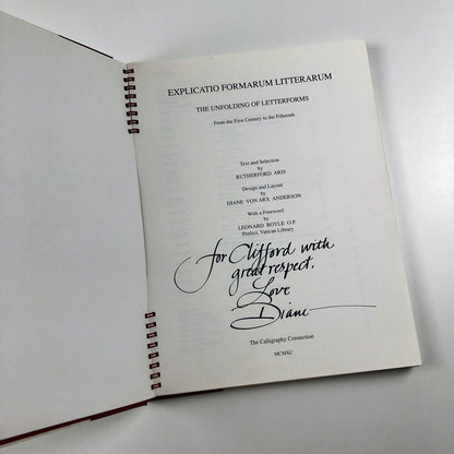 Explicatio Formarum Litterarum – The Unfolding of Letterforms | Rutherford Aris, 1990