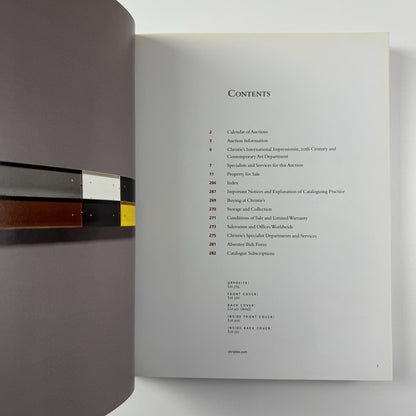 Post-war and contemporary art | Christie's London 17 October 2006 | No 7296