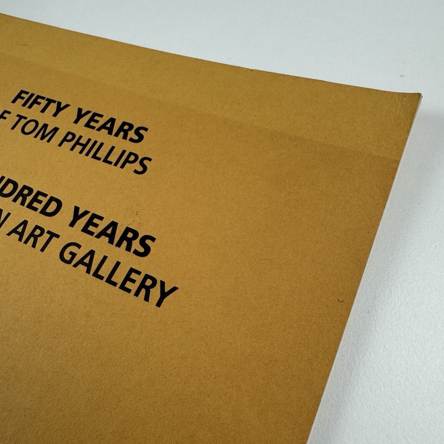 Fifty Years of Tom Phillips. One hundred years of the Mappin Art Gallery