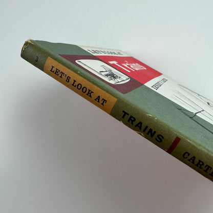 Let’s Look at Trains by Ernest F. Carter | Frederick Muller, 1964 illustrated by Kenneth E. Carter