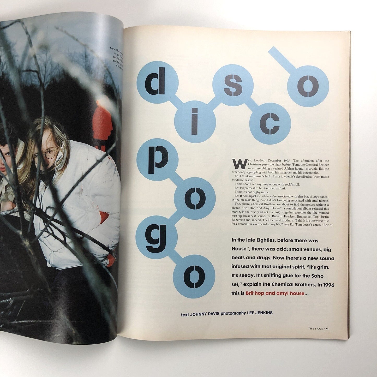 The Face magazine No 89 February 1996 | Liv Tyler cover, The Chemical Brothers