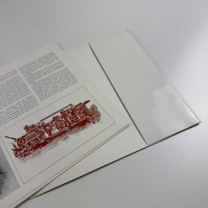 'Monotype' type study leaflets for students: Composition rules, Spacing, 'Monotype' composing machines folder + four leaflets