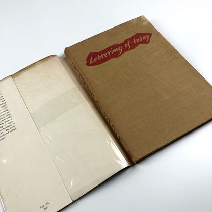 Lettering of today, The Studio | Edited by C.G. Holme | Cover design by Ashley Havinden, 1941