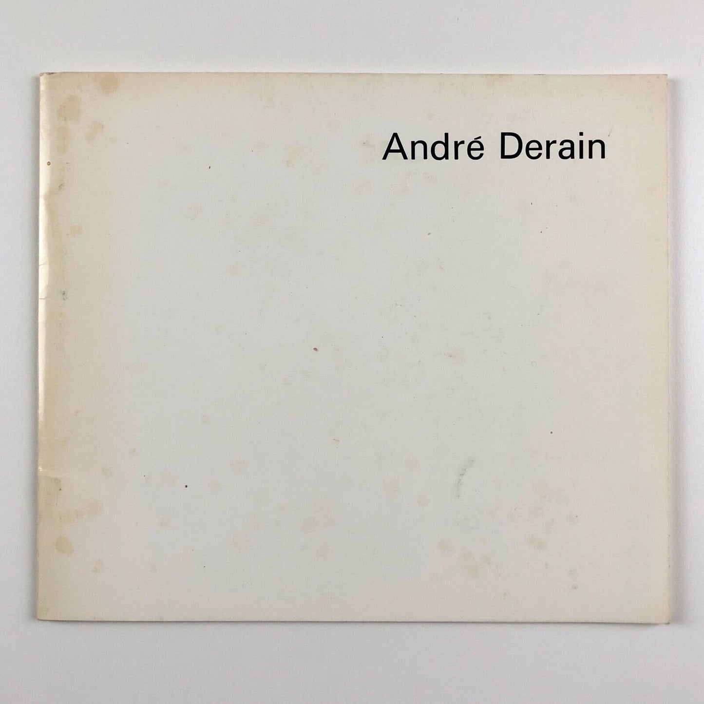 André Derain Sculpture from the period 1938-1953 | Victor Waddington, 1976
