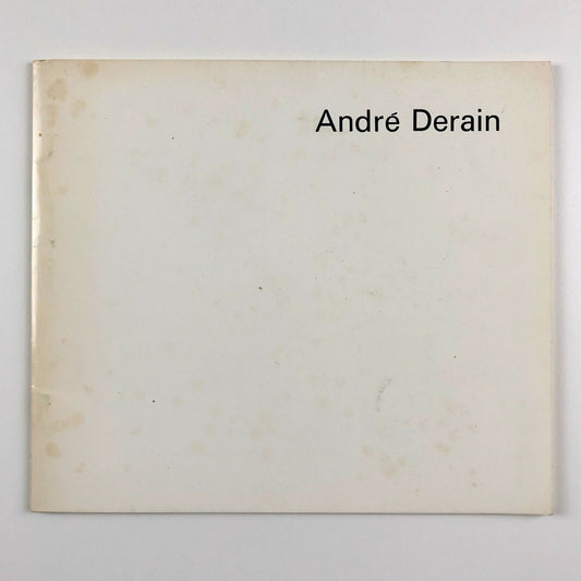 André Derain Sculpture from the period 1938-1953 | Victor Waddington, 1976