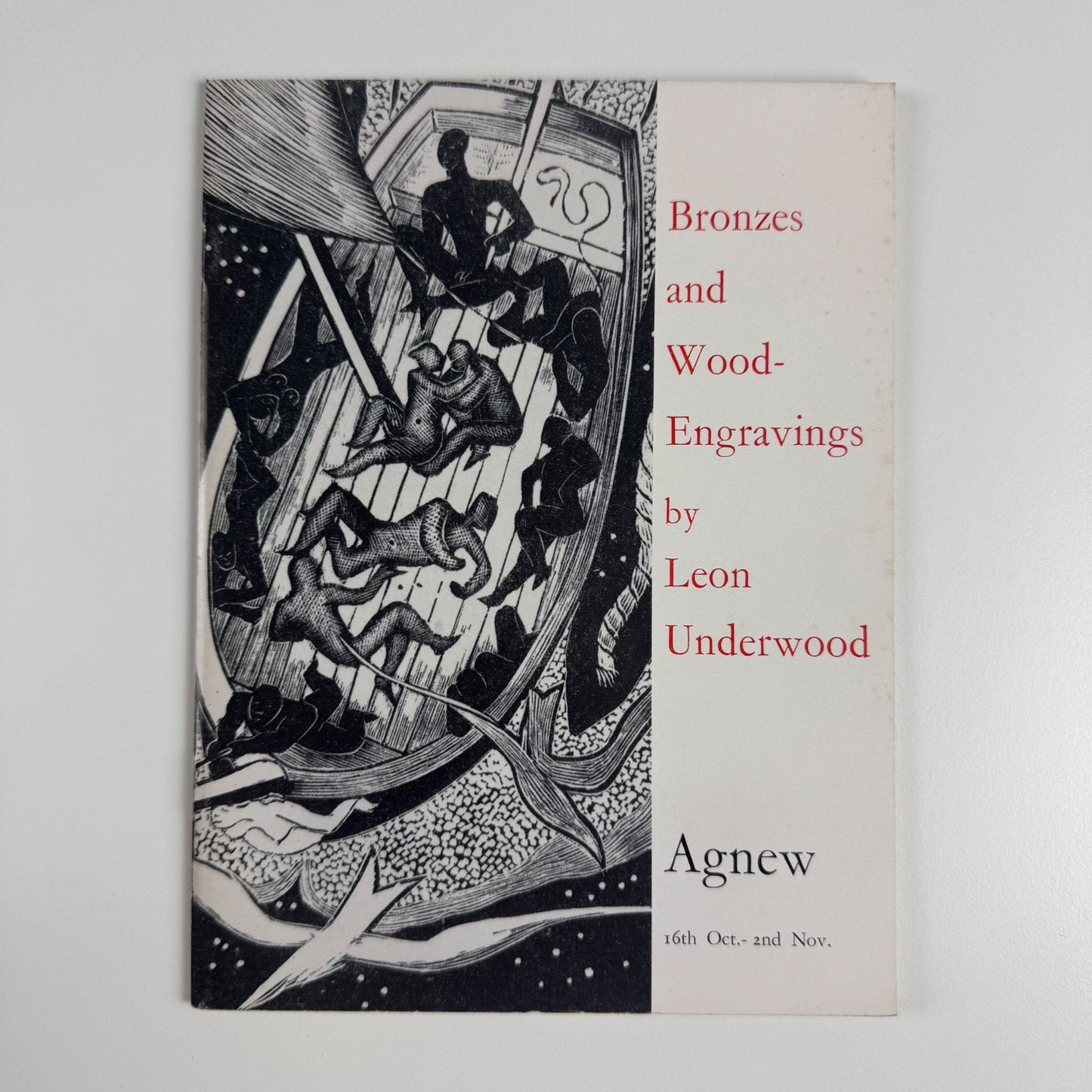 Bronzes and Wood-Engravings by Leon Underwood | Agnew, 1973