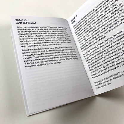 Gerhard Richter. Panorama | Pocket gallery guide – Tate Modern 2011/12