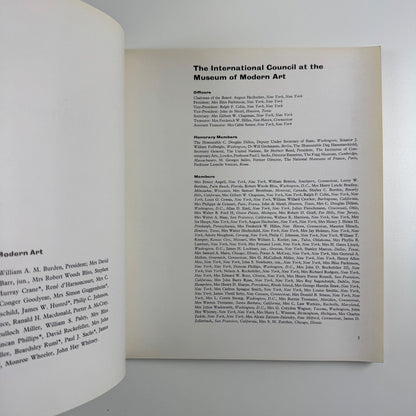 The New American Painting | Museum of Modern Art, New York, Arts Council, Tate Gallery 1959
