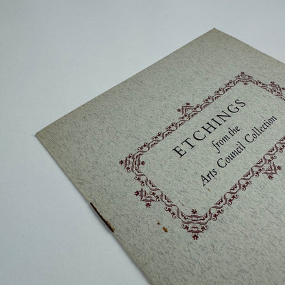 Etchings from the Arts Council Collection | undated intro Philip James