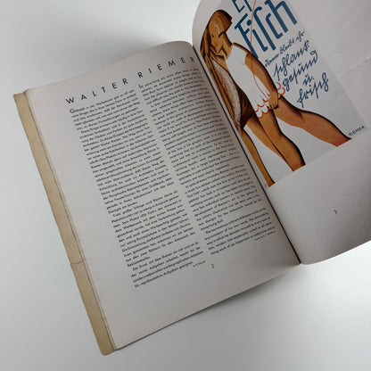 Gebrauchsgraphik International Advertising Art Sep 1930 Vol 7 no 9 edited by Professor HK Frenzel