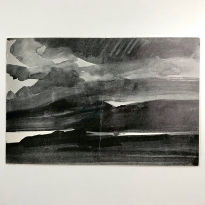 Peter Coker | Thackeray Gallery London | 1972 exhibition folded card