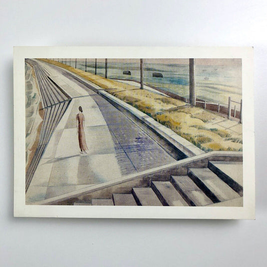 Paul Nash: Places | Towner Gallery Eastbourne invitation card, 1989