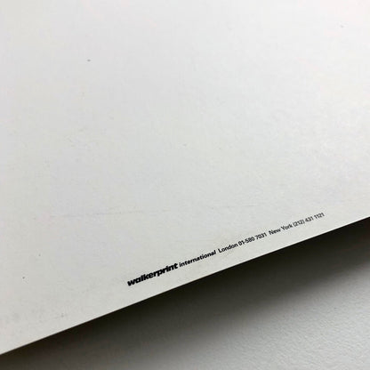 Four Painters from the RCA, promotional card | Ellis Alexander Guy Lee Storey | Paton Gallery 1987