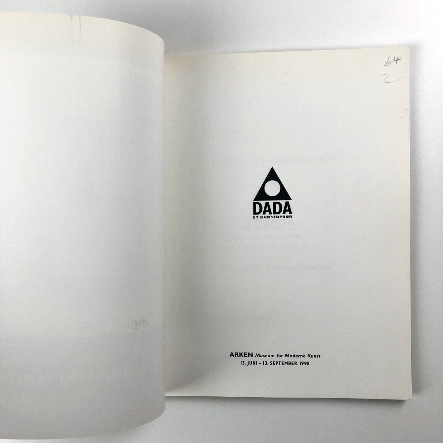 Dada et Kunstoprør – Ernst Schwitters Samling | Arken Museum for Moderne Kunst, 1998