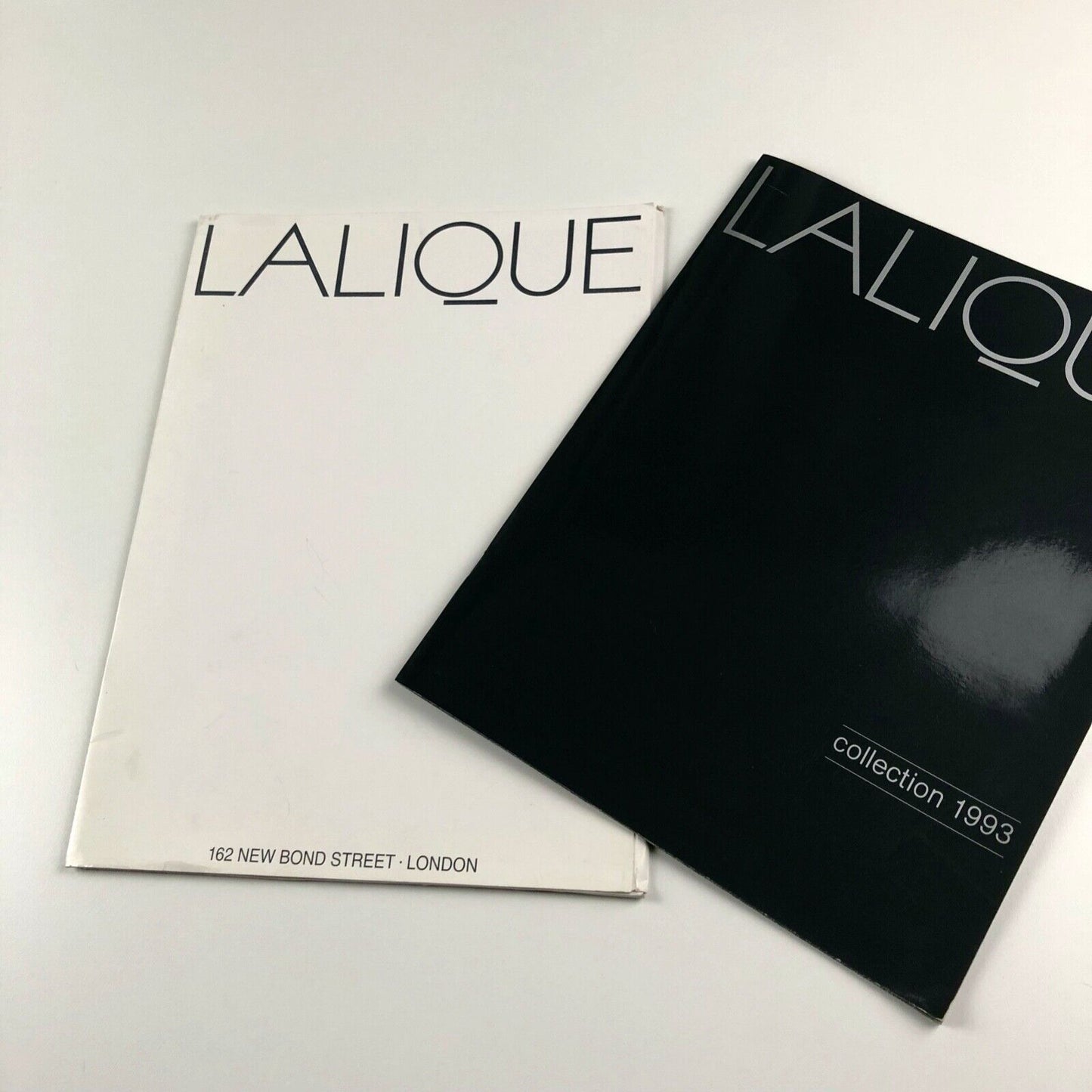 Lalique Collection, 1993 brochure – plus folder of information on Lalique