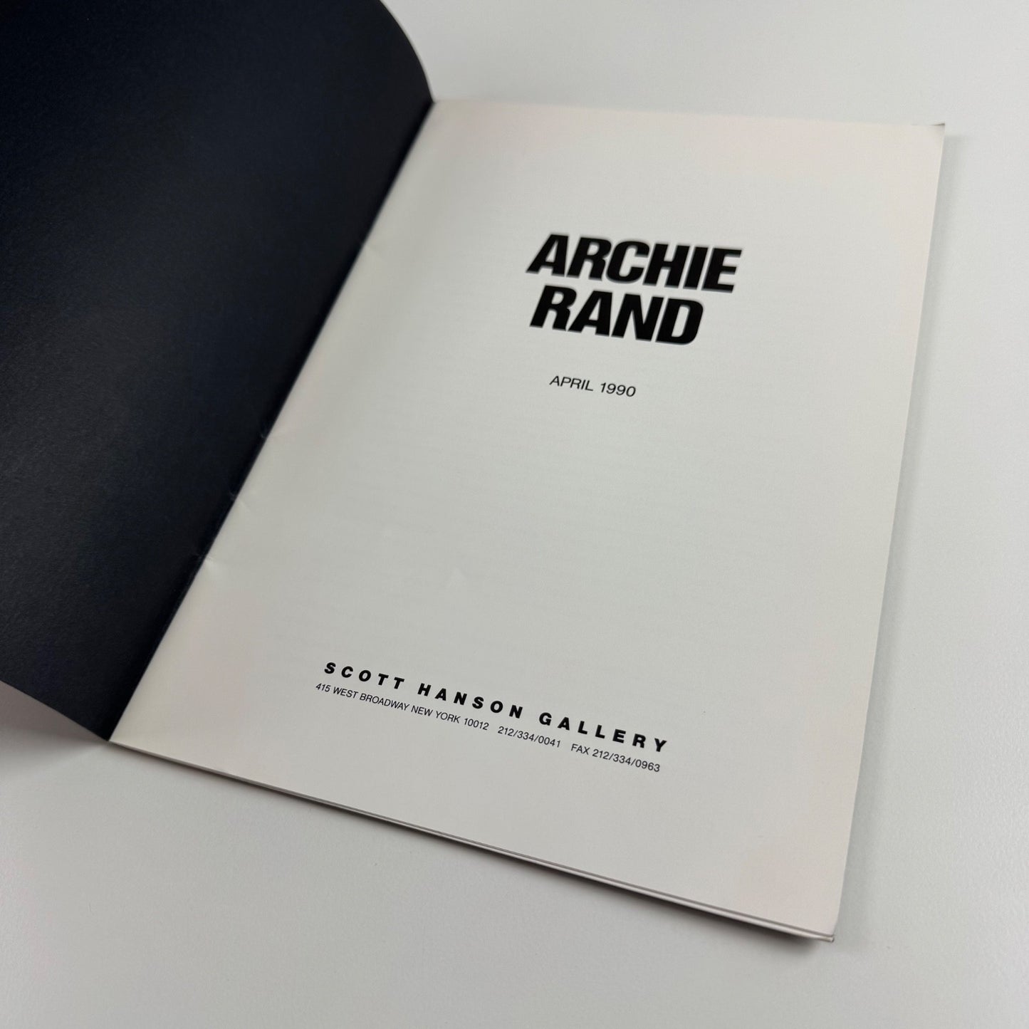 Archie Rand | Scott Hanson Gallery, New York, 1990