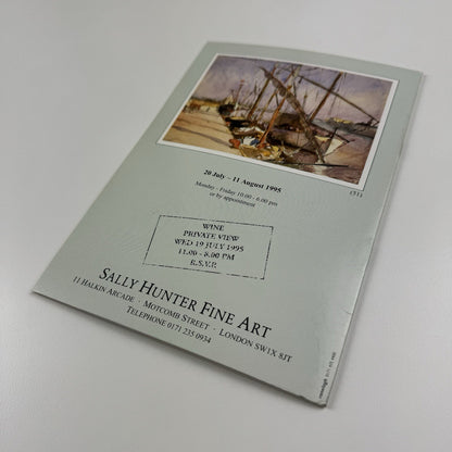 Exhibition leaflet – The Summers Family [Nora and Gerald] | Sally Hunter Fine Art, 1995